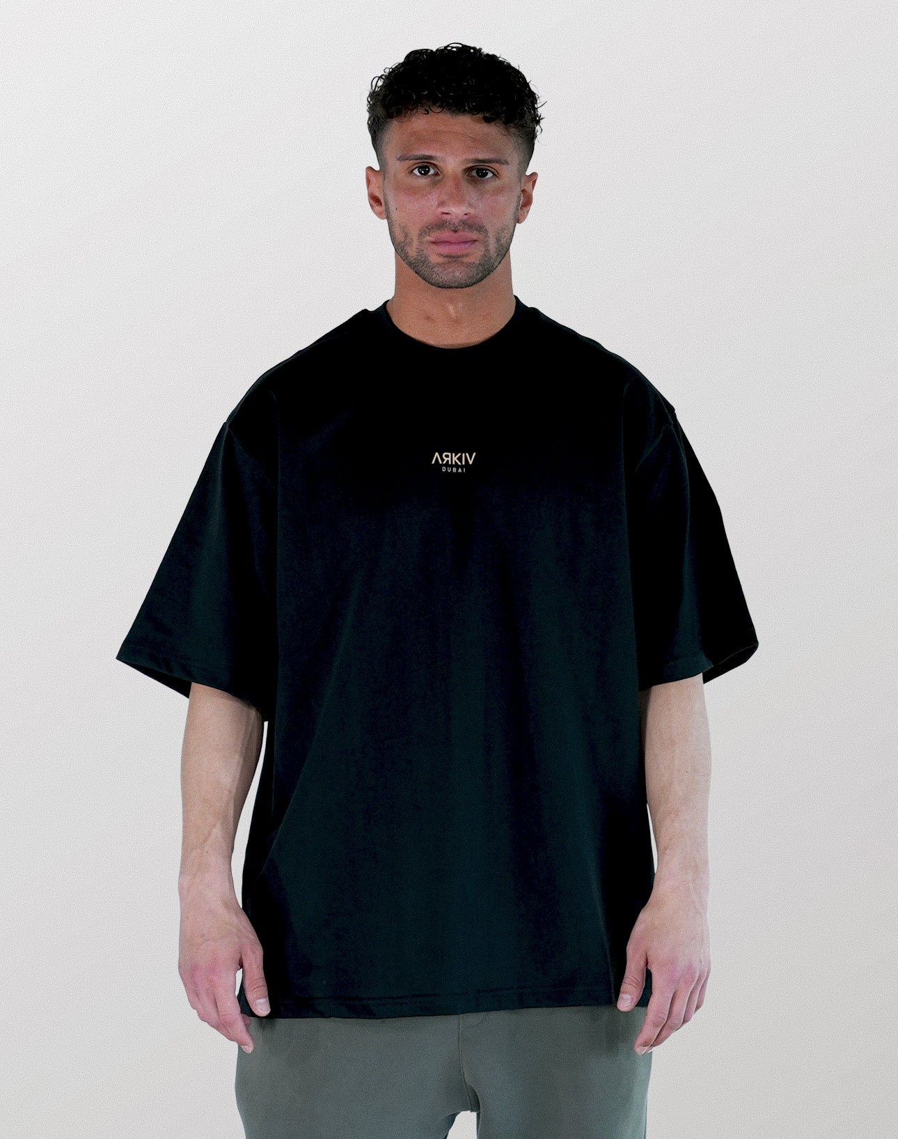 ARKIV Heavyweight Tee - Noir Plain