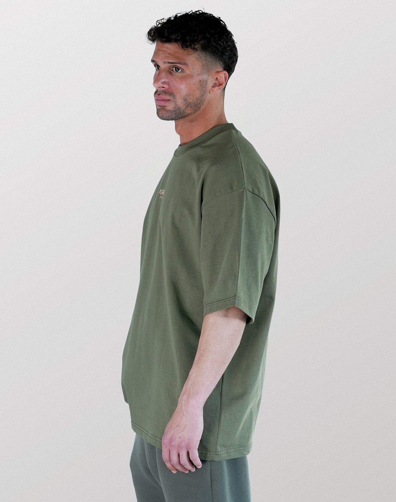 ARKIV Heavyweight Tee - Olive Green