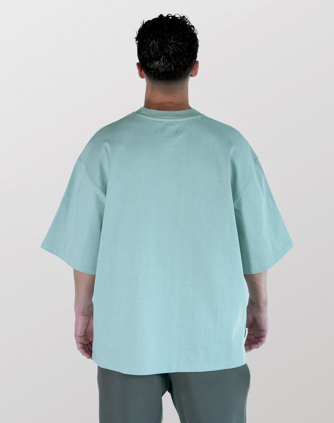 ARKIV Heavyweight Tee - Light Blue Plain